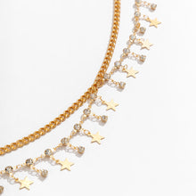 Load image into Gallery viewer, Bikini Rhinestone Chain Waist Decoration Multi Layered Body Chain Butterfly Metal Tassel Waist Chain Female Jewelry Accessory
