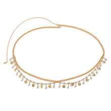 Load image into Gallery viewer, Bikini Rhinestone Chain Waist Decoration Multi Layered Body Chain Butterfly Metal Tassel Waist Chain Female Jewelry Accessory
