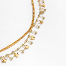 Load image into Gallery viewer, Bikini Rhinestone Chain Waist Decoration Multi Layered Body Chain Butterfly Metal Tassel Waist Chain Female Jewelry Accessory