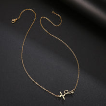 Load image into Gallery viewer, Personalized Electrocardiogram Love Collarbone Chain Fashion Simple Short Style Temperament Necklace Female Necklace