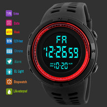 Load image into Gallery viewer, Fashion Electric Watch Large Screen Sports Multi-function Fashion Watch Men's and Women's Creative Sports Watch