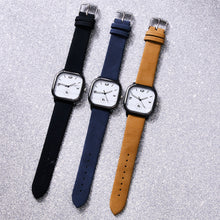 Load image into Gallery viewer, Watch Simple Watch Leather Belt Square Men's Sport Versatile Wristwatch Watch Jewelry Men Women Watch Accessories