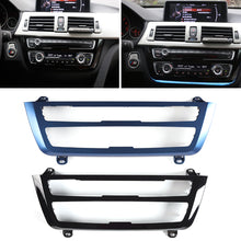 Load image into Gallery viewer, Car Dashboard Center Console AC Panel Radio Trim LED Light with Atmosphere Light Blue Orange Color For BMW 3/4 Series 3GT M3 M4 F30 F31 F32 F34 F36
