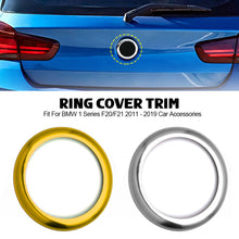 Load image into Gallery viewer, Car Rear Badge Ring Cover Logo Frame Trim Sticker Fit For BMW 1 Series F20/F21 2011 - 2019 Car Accessories