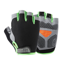 Load image into Gallery viewer, Outdoor Riding Half Finger Mesh Gloves Unisex Thin Quick Dry Fitness Driving Mountaineering Anti-Slip Shock Absorption Protective Gloves-Upgrade Version