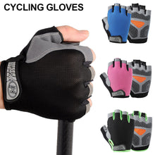 Load image into Gallery viewer, Outdoor Riding Half Finger Mesh Gloves Unisex Thin Quick Dry Fitness Driving Mountaineering Anti-Slip Shock Absorption Protective Gloves-Upgrade Version