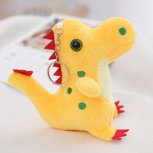 Load image into Gallery viewer, Cute Cartoon Dinosaur Plush Toys Stuffed Toys Bag Pendant Kids Girls Toy Birthday Gifts Mini Animal Plush Doll Keychain Key Ring Pendants