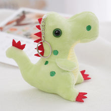 Load image into Gallery viewer, Cute Cartoon Dinosaur Plush Toys Stuffed Toys Bag Pendant Kids Girls Toy Birthday Gifts Mini Animal Plush Doll Keychain Key Ring Pendants