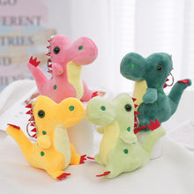 Load image into Gallery viewer, Cute Cartoon Dinosaur Plush Toys Stuffed Toys Bag Pendant Kids Girls Toy Birthday Gifts Mini Animal Plush Doll Keychain Key Ring Pendants
