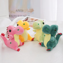 Load image into Gallery viewer, Cute Cartoon Dinosaur Plush Toys Stuffed Toys Bag Pendant Kids Girls Toy Birthday Gifts Mini Animal Plush Doll Keychain Key Ring Pendants