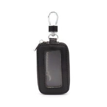 Load image into Gallery viewer, Car Key Case Leather Bag Wallet Housekeeper Holders Key Rings Home Key with Zipper Double-layer for Men & Women