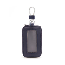 Load image into Gallery viewer, Car Key Case Leather Bag Wallet Housekeeper Holders Key Rings Home Key with Zipper Double-layer for Men & Women