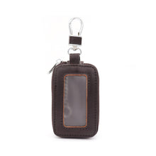 Load image into Gallery viewer, Car Key Case Leather Bag Wallet Housekeeper Holders Key Rings Home Key with Zipper Double-layer for Men & Women