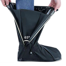 Load image into Gallery viewer, 1 Pair Waterproof Shoe Cover Rainy Snowy Day Outdoor Non-Slip Sand-Proof Thick Wear-Resistant Silicone High Cylinder Riding Boots