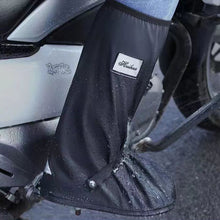 Load image into Gallery viewer, 1 Pair Waterproof Shoe Cover Rainy Snowy Day Outdoor Non-Slip Sand-Proof Thick Wear-Resistant Silicone High Cylinder Riding Boots