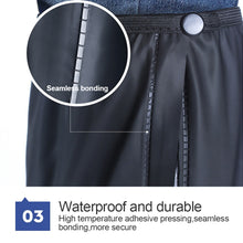 Load image into Gallery viewer, 1 Pair Waterproof Shoe Cover Rainy Snowy Day Outdoor Non-Slip Sand-Proof Thick Wear-Resistant Silicone High Cylinder Riding Boots