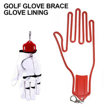 Load image into Gallery viewer, 1PC Golf Glove Holder With Key Chain Keep Glove Shape Prevent Shrinkage Golf Products