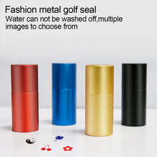 Load image into Gallery viewer, Golf Quick Drying Metal Stamp Oil-Proof Waterproof Wear-Resistant Non-Fading Clothing Stamp Private Mark
