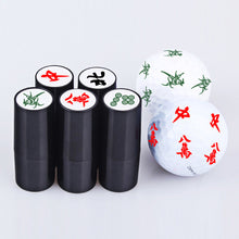 Load image into Gallery viewer, Creative Mahjong Pattern Golf Quick Drying Seal Plastic Waterproof Wear Resistant Non-Fading Clothes Seal