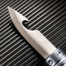 Load image into Gallery viewer, EDC Stainless Steel Mini Tea Knife Outdoor Camping Portable Self-Defense Knife Multi-Function Express Cutter Bottle Opener Fruit Cutter Key Chain
