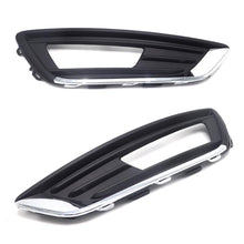 Load image into Gallery viewer, Car Foglight Foglamp Front Bumper Fog Light DRL Daytime Driving Lamp Cover Frame Hood Grille For Ford Focus MK3 2015 - 2018