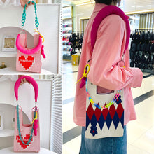Load image into Gallery viewer, DIY Women's Knitted Bag Replacement Belt Bag Accessories Shoulder Strap Wind Bag Strap Single Crossbody Strap Chain