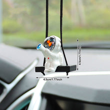 Load image into Gallery viewer, Car Swing Pendant Astronaut Rearview Mirror Hanging Ornaments Swing Astronaut Pendant Automobile Decoration Accessories