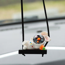 Load image into Gallery viewer, Car Swing Pendant Astronaut Rearview Mirror Hanging Ornaments Swing Astronaut Pendant Automobile Decoration Accessories