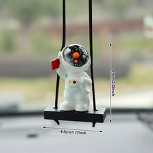 Load image into Gallery viewer, Car Swing Pendant Astronaut Rearview Mirror Hanging Ornaments Swing Astronaut Pendant Automobile Decoration Accessories