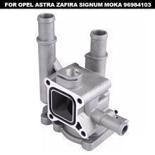 Load image into Gallery viewer, Aluminum Thermostat Housing Cover for Chevrolet Chevy Cruze Aveo Orlando for Opel Astra Zafira Signum Moka 96984103
