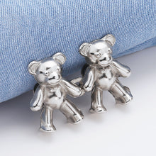 Load image into Gallery viewer, Detachable Bear Buckles for Jeans Pants Wasit Adjustable Tightening Alloy Buckle Hook Jean Trousers Waist DIY Clothing Accessories