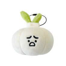 Load image into Gallery viewer, 1Pc Cute Garlic Plush Toy Cartoon Vegetable Pendant Soft Stuffed Doll Keychain Backpack Car Bag Key Ring Decor Kid Gift