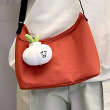 Load image into Gallery viewer, 1Pc Cute Garlic Plush Toy Cartoon Vegetable Pendant Soft Stuffed Doll Keychain Backpack Car Bag Key Ring Decor Kid Gift