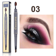 Load image into Gallery viewer, Double Headed Eyebrow Pencil Natural Waterproof Sweatproof Eyebrow Pencil Long Lasting Eyebrow Makeup Cosmetics