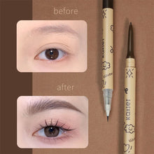 Load image into Gallery viewer, Double Headed Multi Effect Three-dimensional Eyebrow Pencil Waterproof Long-lasting Anti-smudge Eyebrow Pencil Cosmetics