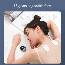 Load image into Gallery viewer, EMS Electronic Pulse Massager Mini Portable Rechargeable Intelligent Cervical Body Massager Relax Relieve Soreness Massager