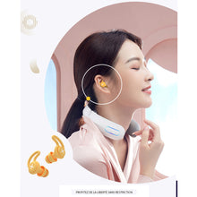 Load image into Gallery viewer, Silicone Anti-noise Earplugs Soft Comfortable Portable Noise Reduction Earplugs Washable Reusable Sleeping Earplugs