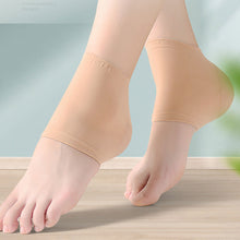 Load image into Gallery viewer, Silicone Heel Protector Moisturizing Anti Cracking Heel Care Socks Skin-friendly Breathable Heel Socks Foot Skin Care