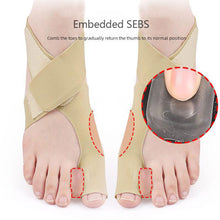 Load image into Gallery viewer, Breathable Comfortable Thumb Valgus Corrector Toe Overlap Separation Correction Cross Strap Foot Care Health Care