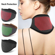 Load image into Gallery viewer, Magnetic Fiber Cloth Far-infrared Mugwort Neck Protection Strap Warm Household Hot Compress Strap Neck Strap Neck care
