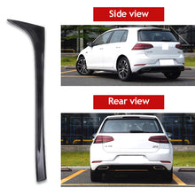 Load image into Gallery viewer, Pair Car Rear Window Canards Side Trunk Spoiler Canard Splitter Accessories For VW Golf 7 7.5 MK7 MK7.5 14-18