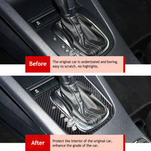 Load image into Gallery viewer, Car Gear Shift Panel Cover Frame Trim Automotive Interior Auto Carbon Fiber Sticker for Volkswagen Vw Golf 5 Golf 6 GTI R MK6