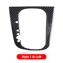 Load image into Gallery viewer, Car Gear Shift Panel Cover Frame Trim Automotive Interior Auto Carbon Fiber Sticker for Volkswagen Vw Golf 5 Golf 6 GTI R MK6