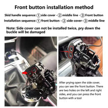 Load image into Gallery viewer, Car DSG Shift Knob Gear Side Cover DSG Emblem Suede Leather For VW Golf 6 golf 7 R GTI Passat B7 B8 CC R20 Jetta MK6 GLI