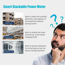 Load image into Gallery viewer, SONOFF SPM Smart Stackable Power Meter 20A/Gang Overload Protection Energy Consumption Monitoring Support SD Card Data Storage