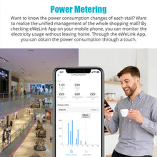 Load image into Gallery viewer, SONOFF SPM Smart Stackable Power Meter 20A/Gang Overload Protection Energy Consumption Monitoring Support SD Card Data Storage