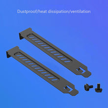 Load image into Gallery viewer, 5 Pcs PCI Slot Cover / PCI Slot Cover Dust Filter Blanking Board Cooling Fan Dust Filter Ventilation PC Computer Case