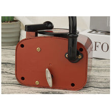 Load image into Gallery viewer, Desktop Music Box Turntable Shape Small Size Rotated Retro Style For Creative Decoration
