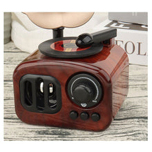 Load image into Gallery viewer, Desktop Music Box Turntable Shape Small Size Rotated Retro Style For Creative Decoration