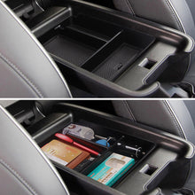 Load image into Gallery viewer, Car Armrest Storage Box Organizer Tray Center Console Stowing Tidying Black Accessories For Hyundai IONIQ 5 2021+